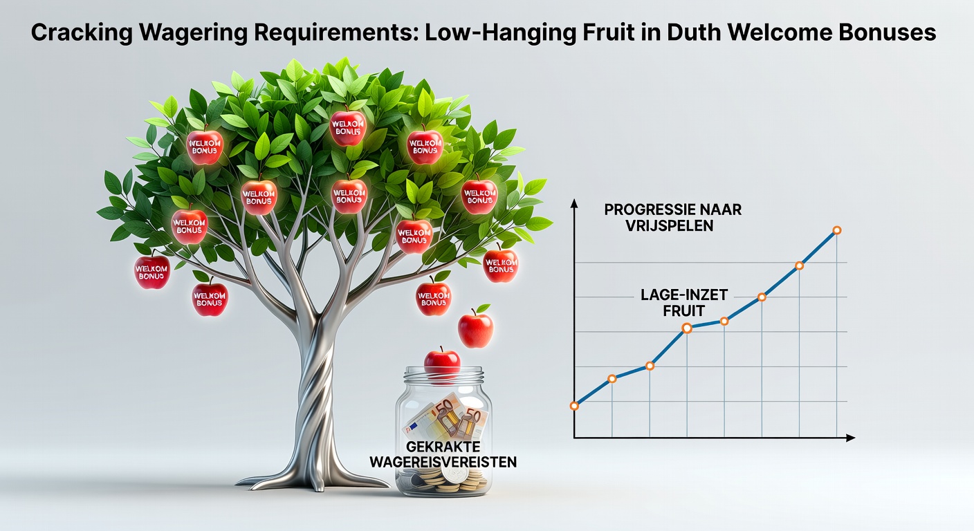 Voorbeeldstrategieën voor wagering requirements met grafieken van contribution rates in Nederlandse bonussen