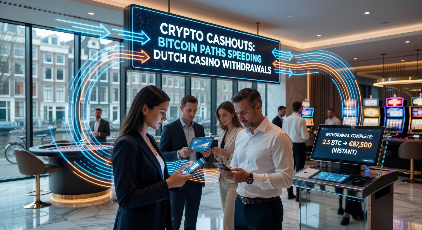Grafiek met Bitcoin-transactiesnelheden in Nederlandse online casino's, vergeleken met traditionele betaalmethoden
