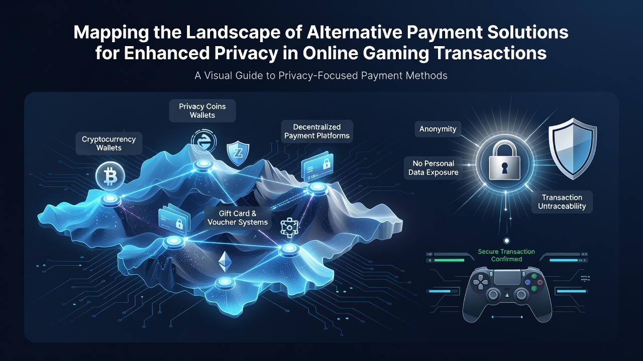 Overzicht van privacygerichte betaaloplossingen voor online gaming transacties